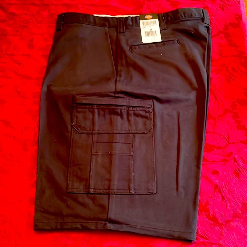 New Dickies cargo shorts. Mens size 38 charcoal gray